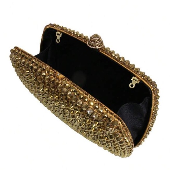 Elegant Gold Clutch